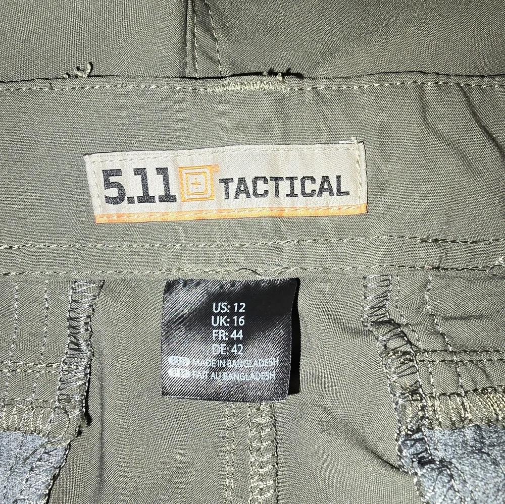 5.11 Layla Shorts In Ranger Green Size 12, 5